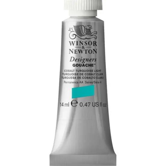 Winsor & Newton&reg; Designers Gouache Cobalt Turquoise Light {1}