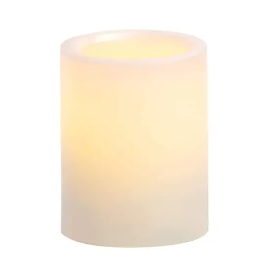 White 3" x 4" LED Pillar Candle By Ashland&reg; {4}