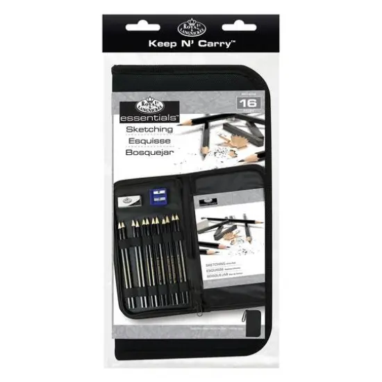 Royal & Langnickel&reg; Essentials&trade; Keep N' Carry&trade; Sketching Set {1}