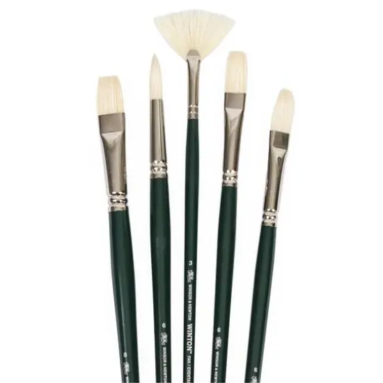 Winsor & Newton&reg; Winton&reg; Long Handle 5 Piece Brush Set {3}