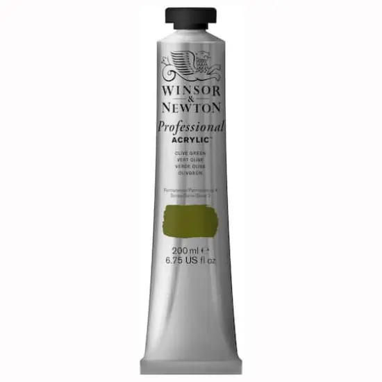 Winsor & Newton&reg; Professional Acrylic&trade; Paint Olive Green {1}