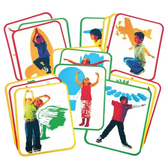 Roylco&reg; Body Poetry Yoga Card, 16 Pack {1}