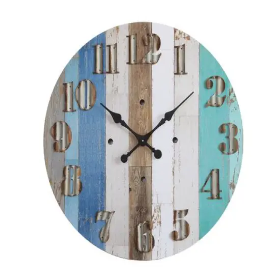 Waterside Round Wall Clock {1}