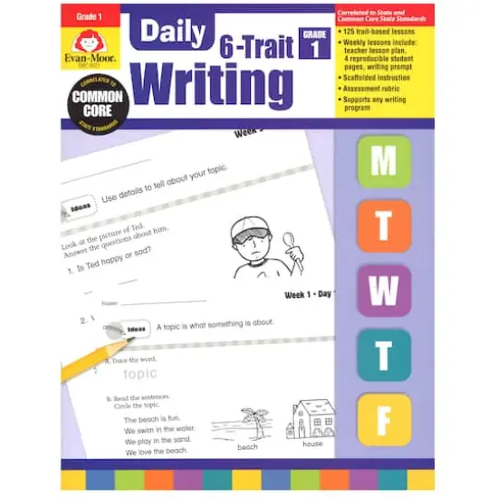 Evan-Moor&reg; Daily 6-Trait Writing Book, Grade 1 {1}