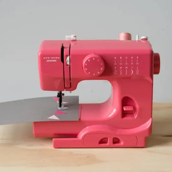 Janome&reg; Pink Lightning Portable Sewing Machine {9}