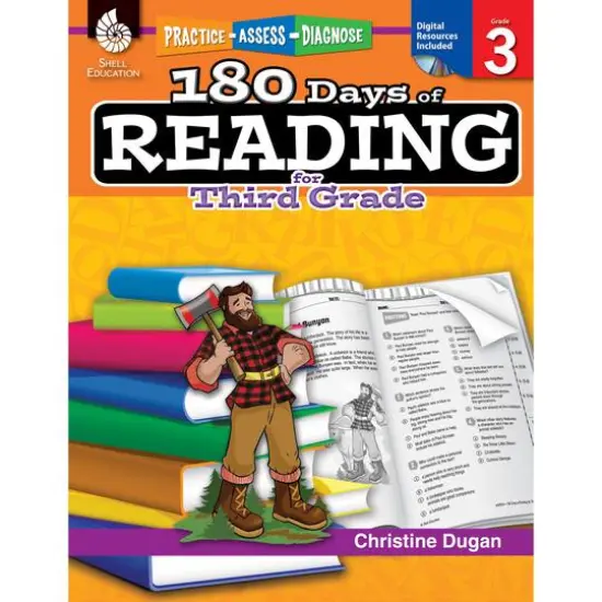 180 Days of Reading Book for Third Grade {1}