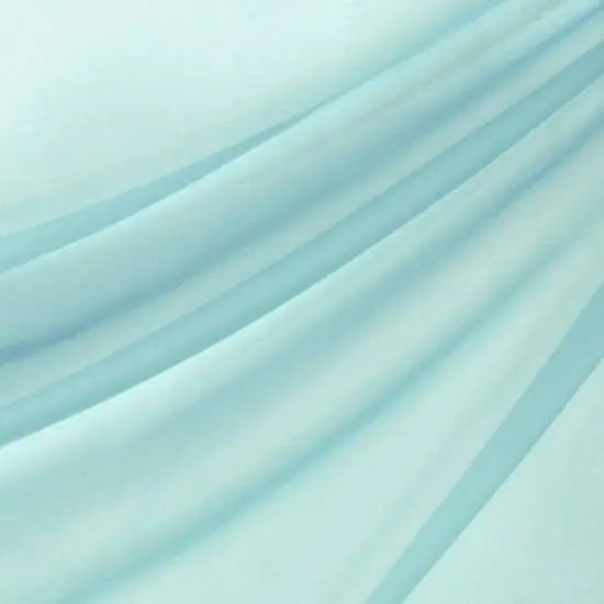 118 Inch Robin Egg Blue Voile {1}