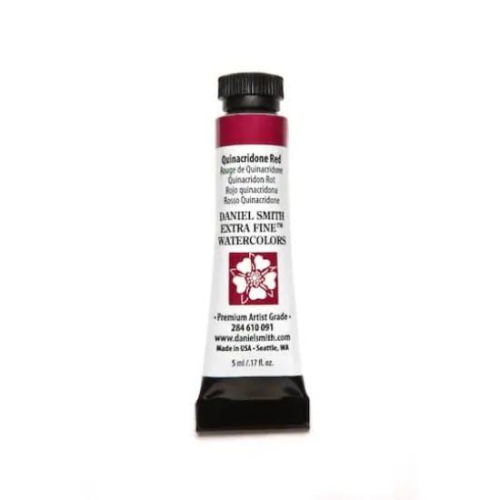 Daniel Smith Extra Fine&trade; Watercolor, 5mL Quinacridone Red {1}