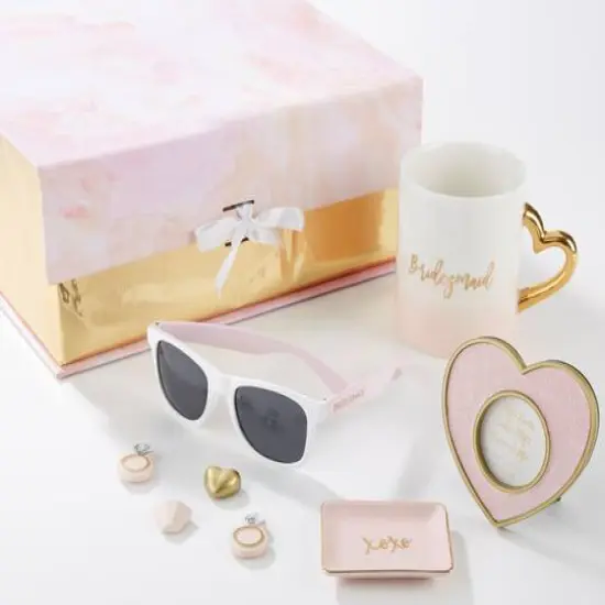 Kate Aspen&reg; Pink & Gold Will You Be My Bridesmaid Kit {3}