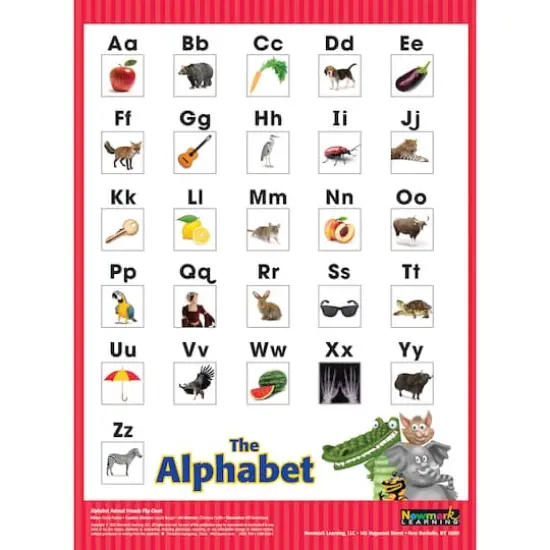 Alphabet Animal Friends Learning Flip Chart {3}