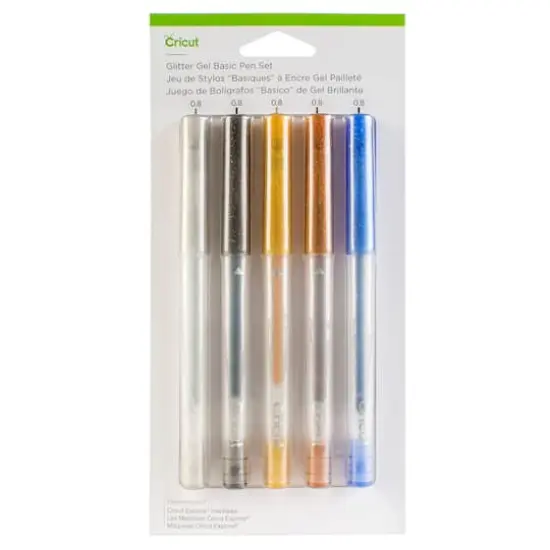 Cricut&reg; Glitter Gel Pen Set, Basics {1}