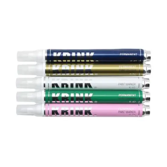 Krink&reg; K-42 Opaque Permanent Paint Marker Light Pink {4}