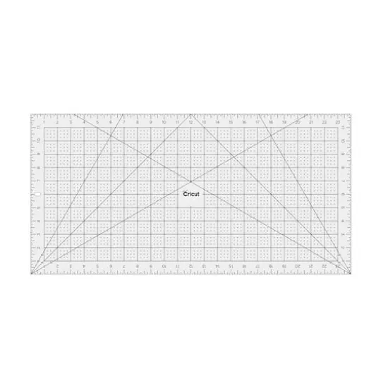 Cricut&reg; Acrylic Ruler, 12" x 24" {1}