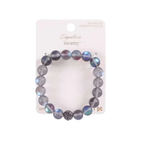 Signature Color Shop Black Moonstone Bracelet By Bead Landing™ {1}