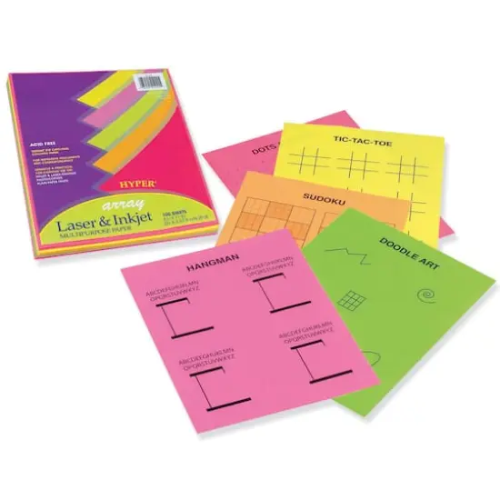 Array&reg; Laser & Inkjet Multi-Purpose Paper, 3 Packs Hyper {4}