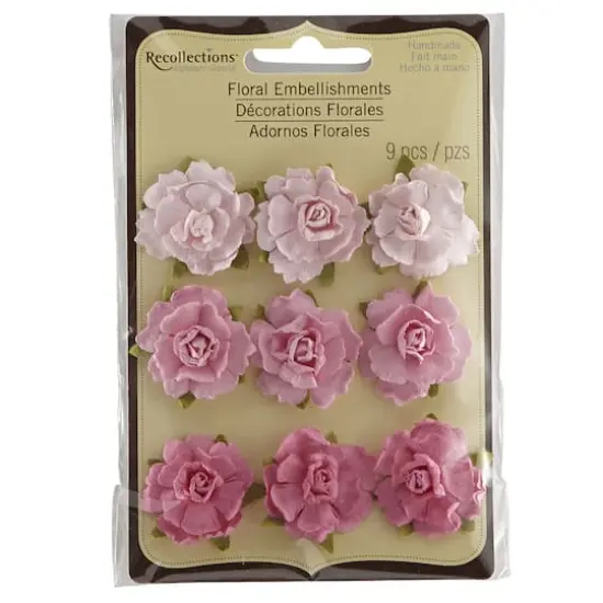 Recollections&trade; Signature Flower Embellishments {1}