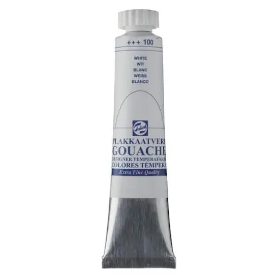 Royal Talens Extra Fine Quality Gouache, 20mL 100 White {1}