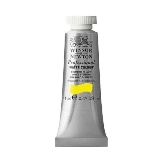 Winsor & Newton® Professional Water Colour™ Paint Tube, 14mL Bismuth Yellow {1}