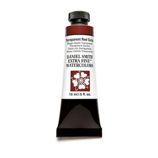 Daniel Smith Extra Fine&trade; Watercolor Paint, 15mL Transparent Red Oxide {1}