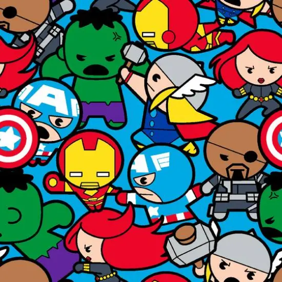 Marvel&reg; Avengers Multi All in the Pack Quilting Cotton Fabric {1}