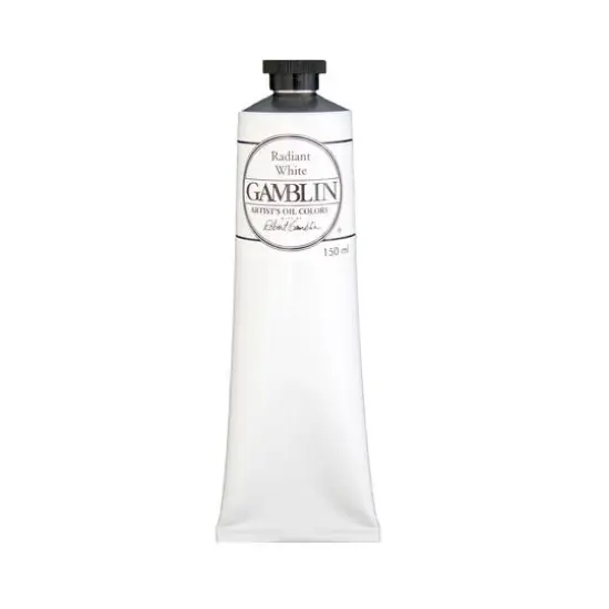 Gamblin 150mL Artist Grade Oil Colors Radiant White {1}