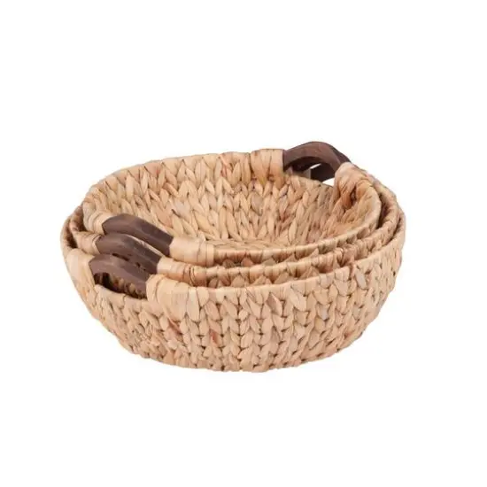 Honey Can Do Natural Round Nesting Baskets, 3ct. {1}