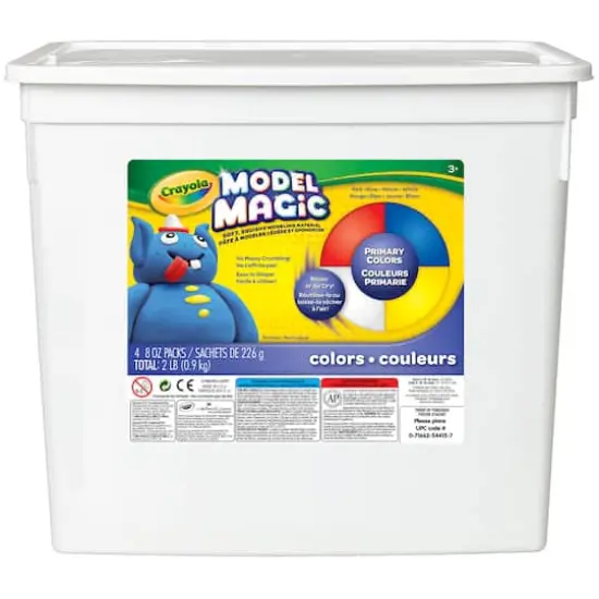 Crayola Model Magic Assorted 2lb. Bucket Primary {1}