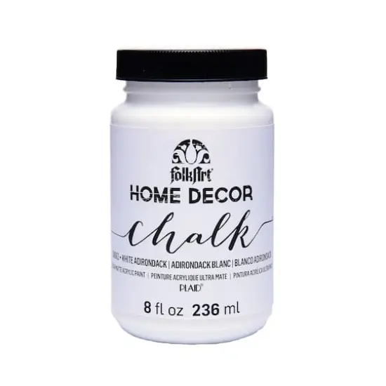 FolkArt&reg; Home Decor&trade; Chalk Paint White Adirondack {1}