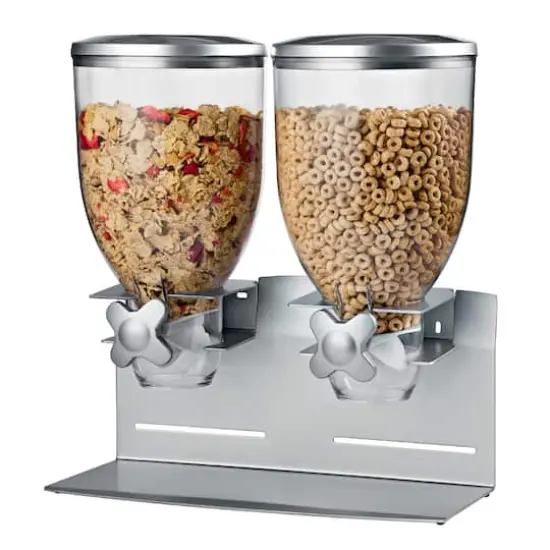 Honey Can Do Double Pro Metal Countertop/Wall Dispenser {4}