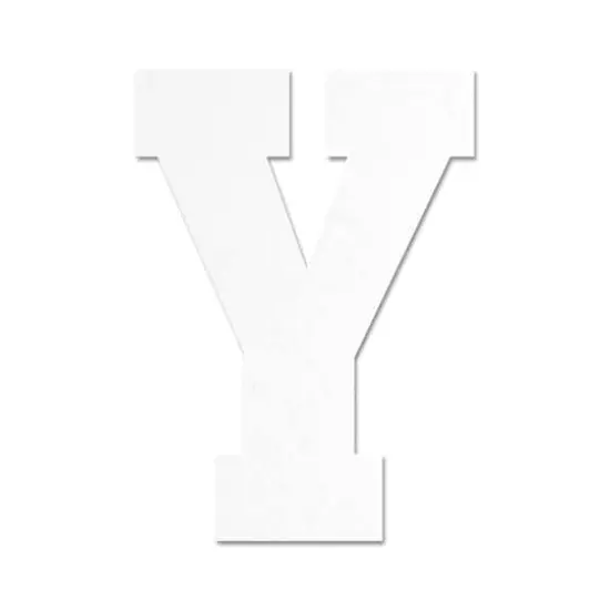 13" White MDF Uppercase Letter by Make Market&reg; Y {1}