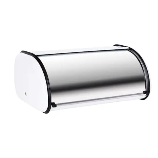 Honey Can Do White Retro Bread Box {1}