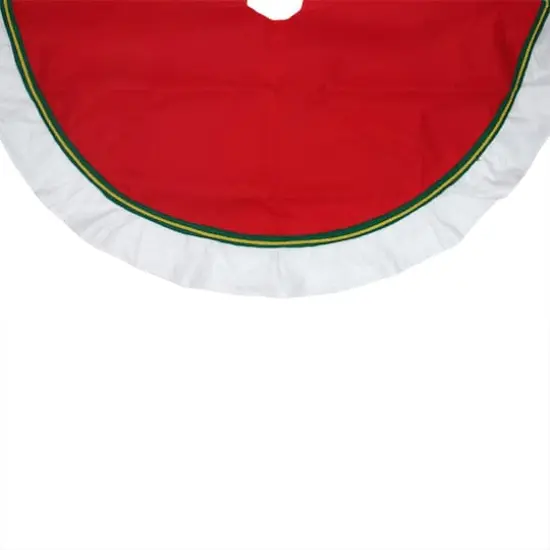 48" Christmas Traditions Cardinal Red Tree Skirt {5}