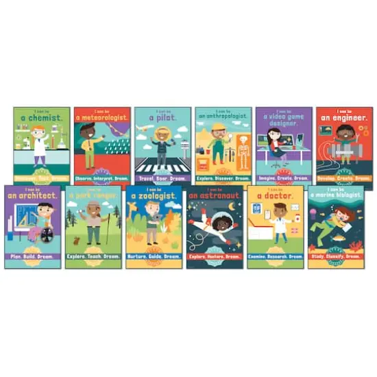 Carson-Dellosa&trade; STEAM Careers Bulletin Board Set {1}