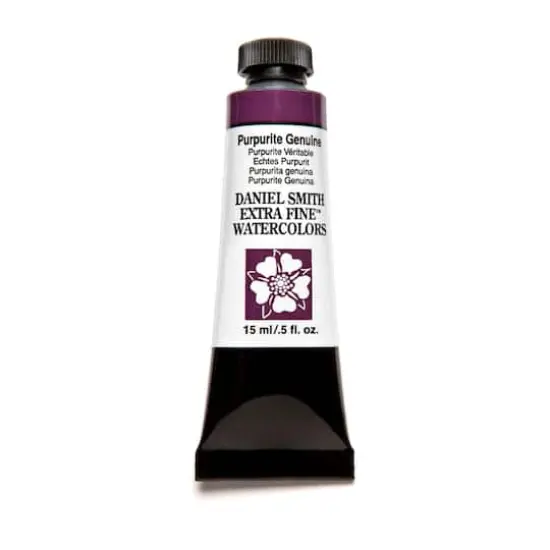Daniel Smith Extra Fine&trade; Watercolor Paint, 15mL Purpurite Genuine {1}