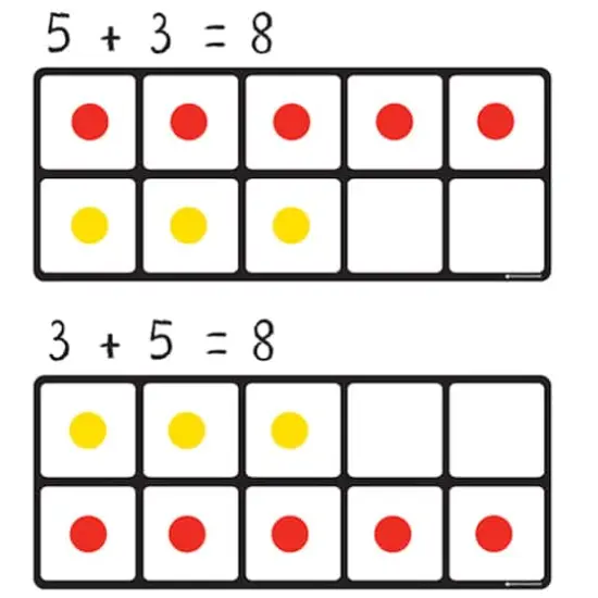 Ten Frames Magnet Math Set {3}