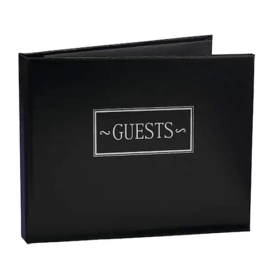 Hortense B. Hewitt Co. All Occasion Black Guest Book {1}