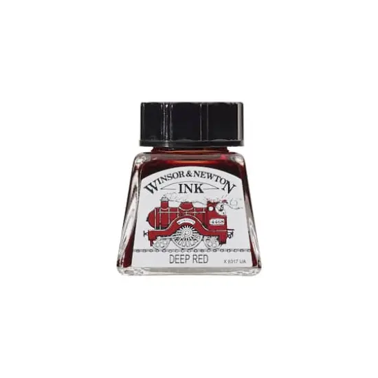 Winsor & Newton&reg; Drawing Ink, 14mL Deep Red {1}