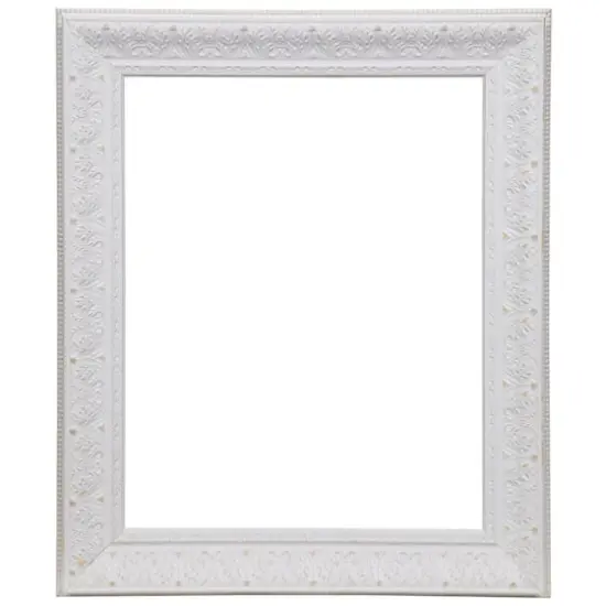 Wide Whitewashed Open Back Frame, 16" x 20" By Studio D&eacute;cor&reg; {1}