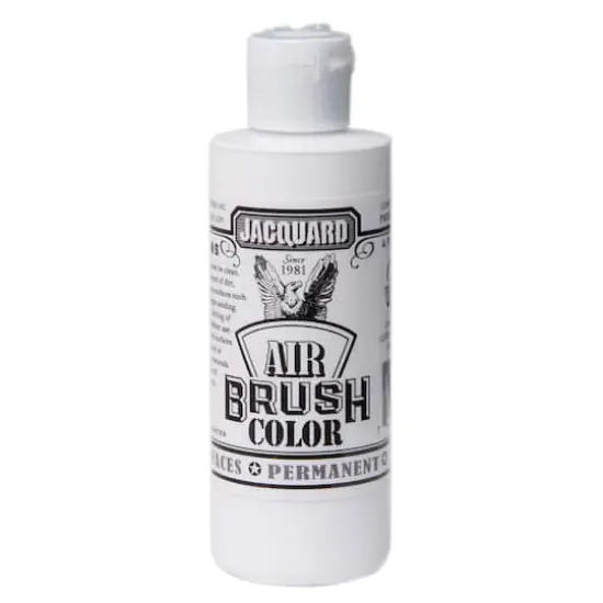 Jacquard Airbrush Color, 4oz. Opaque White {1}