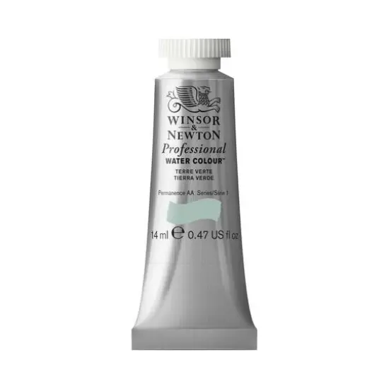 Winsor & Newton&reg; Professional Water Colour&trade; Paint Tube, 14mL Terre Verte {1}