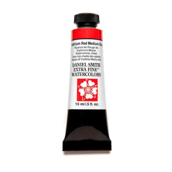 Daniel Smith Extra Fine™ Watercolor Paint, 15mL Cadmium Red Medium Hue {1}