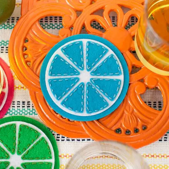 Cricut&reg; Felt Carousel Sampler {14}