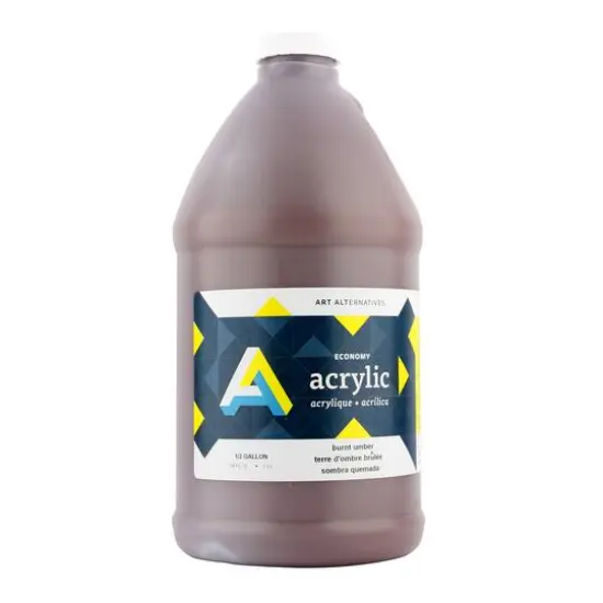 Art Alternatives Economy Acrylics 64oz. Burnt Umber {1}