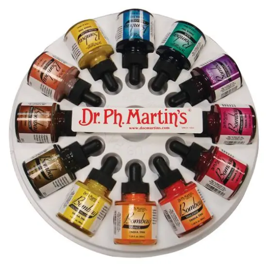 Dr. Ph. Martin's Bombay India Ink Set, 1 oz, Set #2 {1}