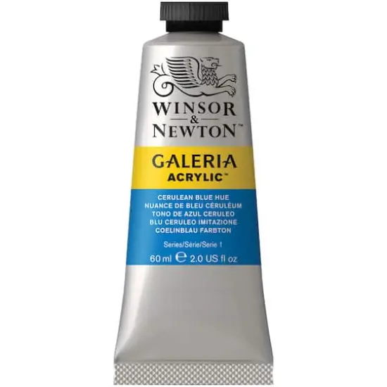 Winsor & Newton&trade; Galeria Acrylic&trade;, 60mL Cerulean Blue Hue {1}