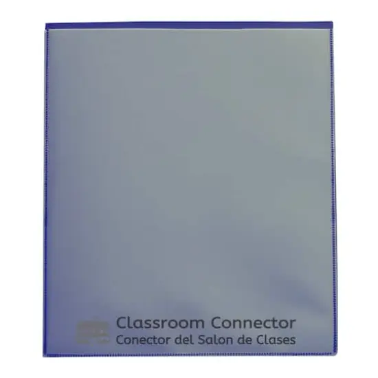 C-Line&reg; Classroom Connector&trade; School-To-Home Folders, Box of 25 Medium Blue {4}