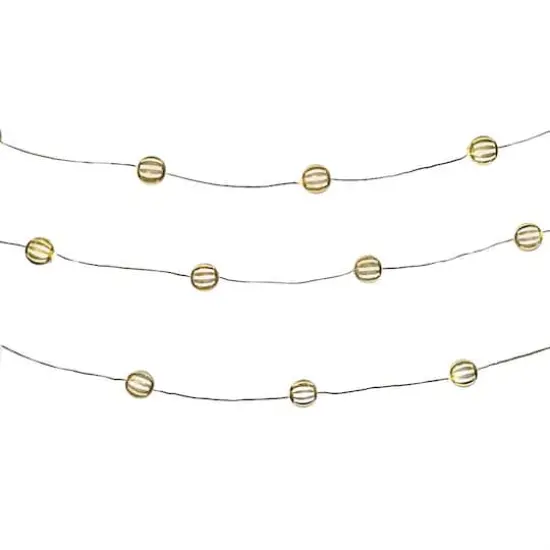 Apothecary & Company™ Decorative LED String Lights, Striped Micro Balls {1}