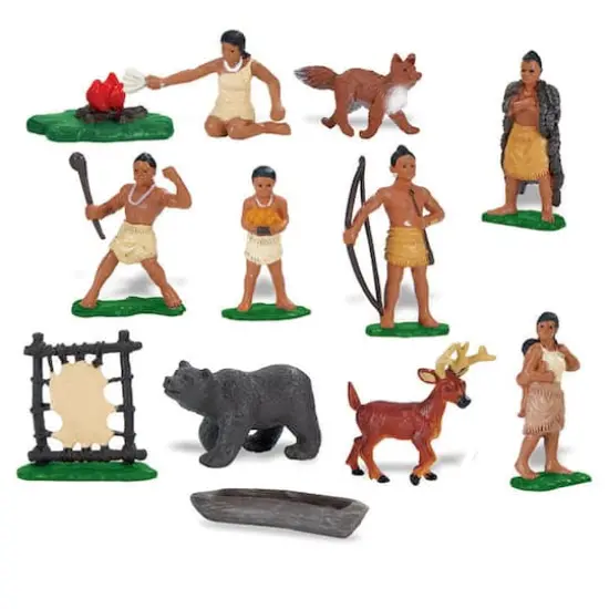 Safari Ltd&reg; TOOBS&reg; Powhatan Indians {1}
