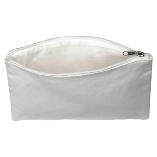 10" x 8" White Canvas Pouch by Make Market&reg; {3}