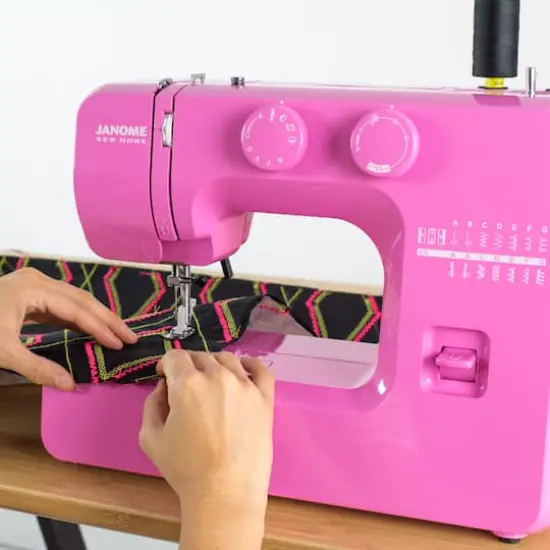 Janome&reg; Pink Sorbet Easy-to-Use Sewing Machine {8}